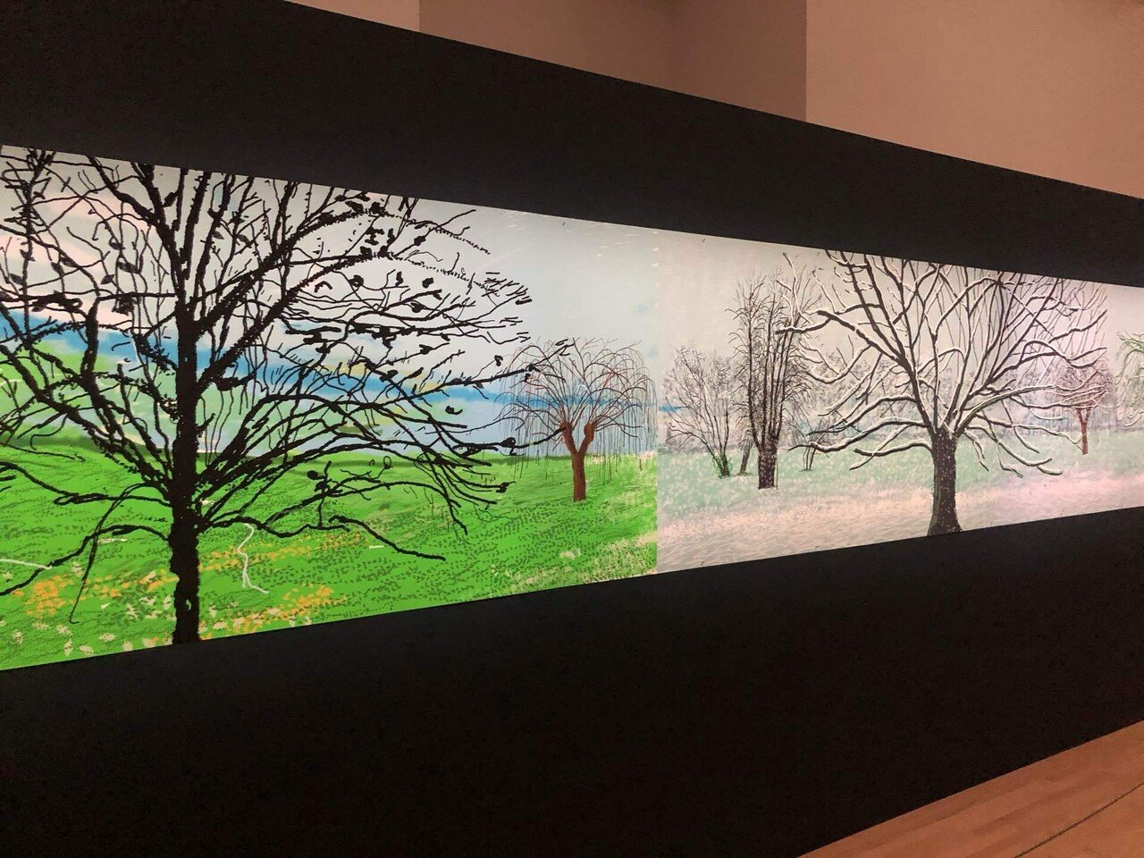 色彩と手描き感が素敵。デジタルアートに感動した「デイヴィット