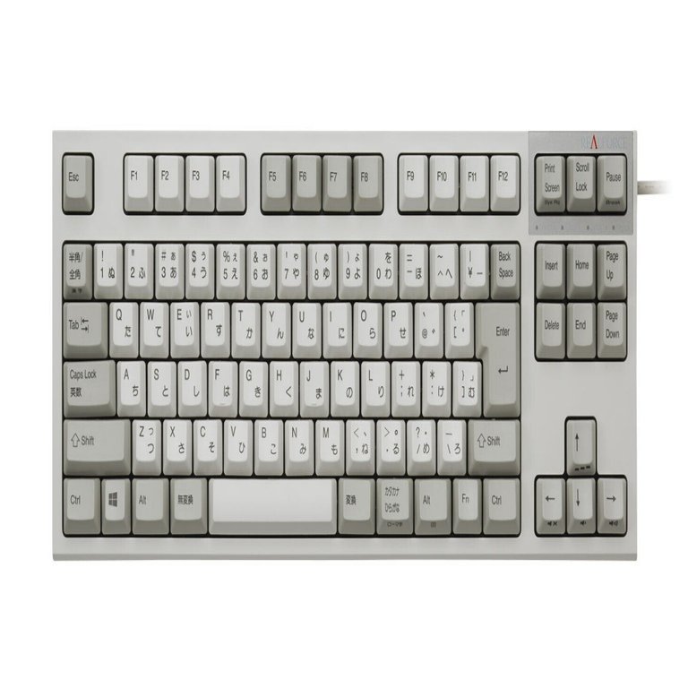 キーボード REALFORCE R3 Ivory Limited Edition 東プレ、レトロ感漂う限定カラー「REALFORCE R3 Keyboard Ivory