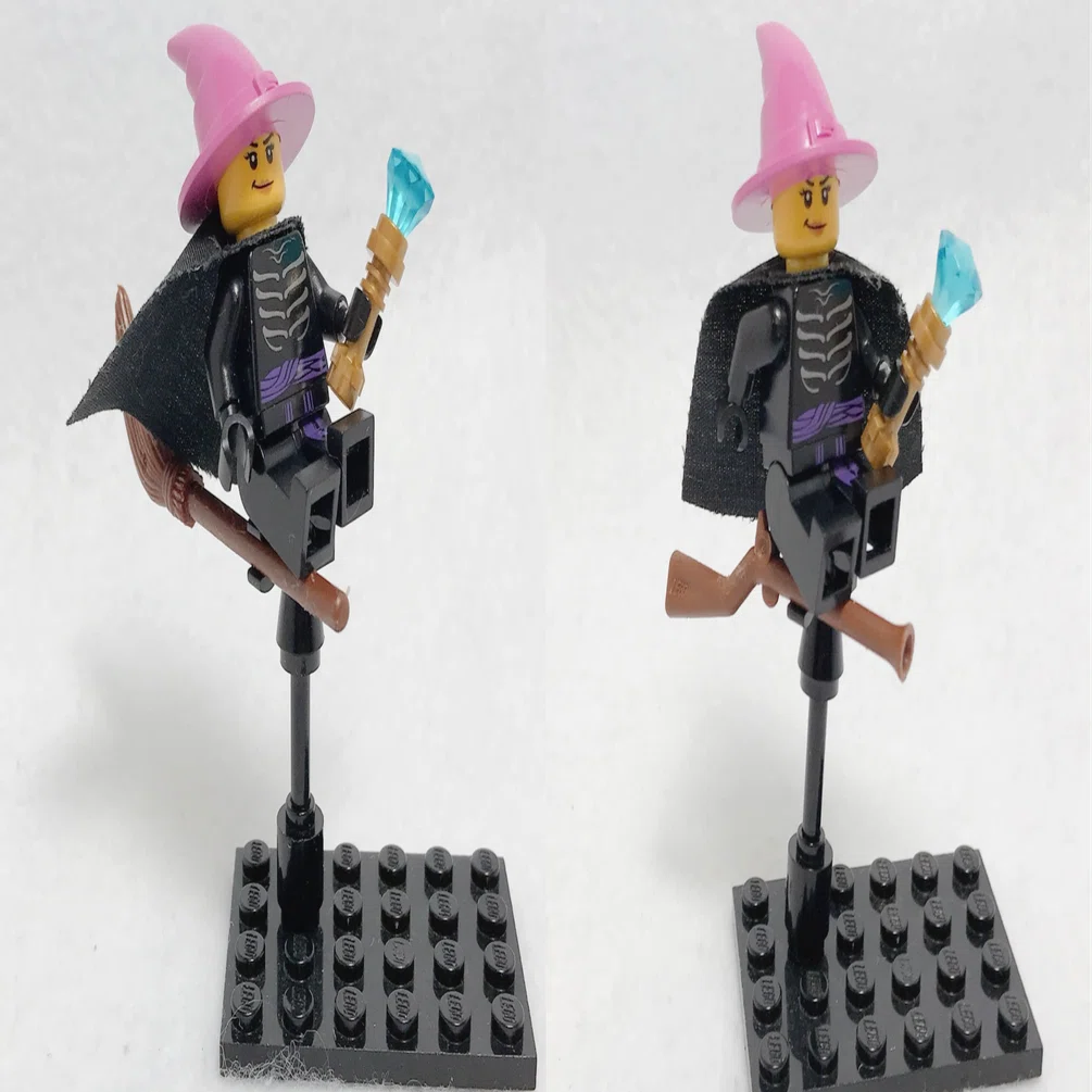 ハロウィン○魔女のほうき[◇作り方①]｜レゴばあちゃん