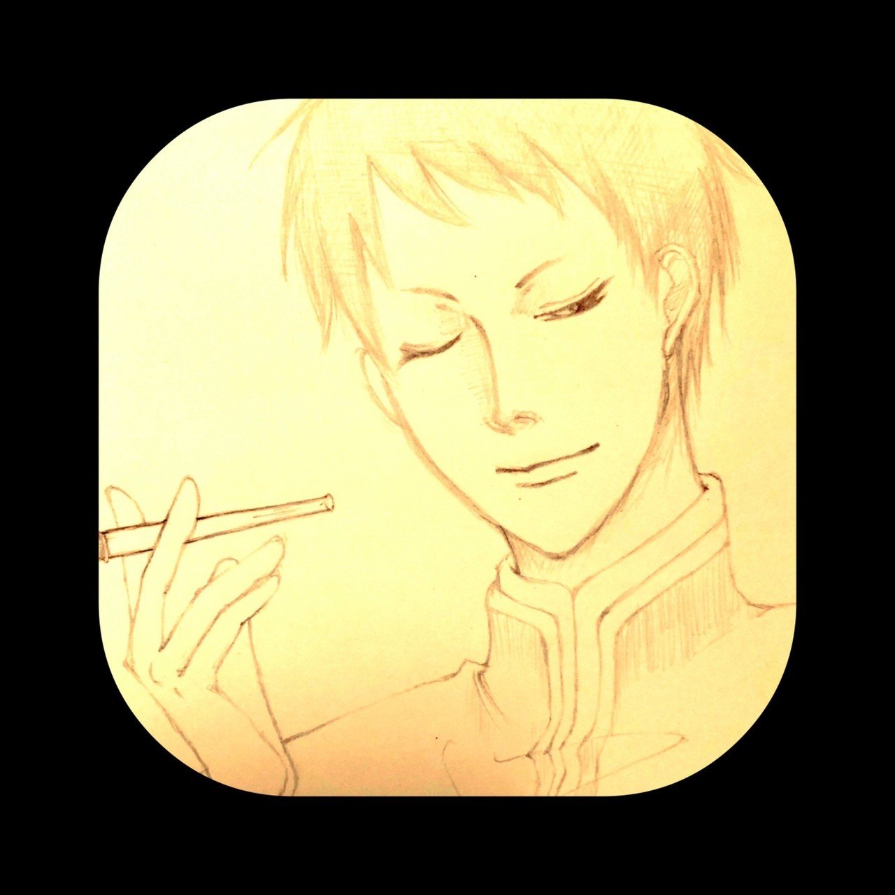 昔描いてみた黒執事の劉 煙管むずくて適当 Z Note 昔描いてみた黒執事の劉 煙管むずくて適当 Z Note