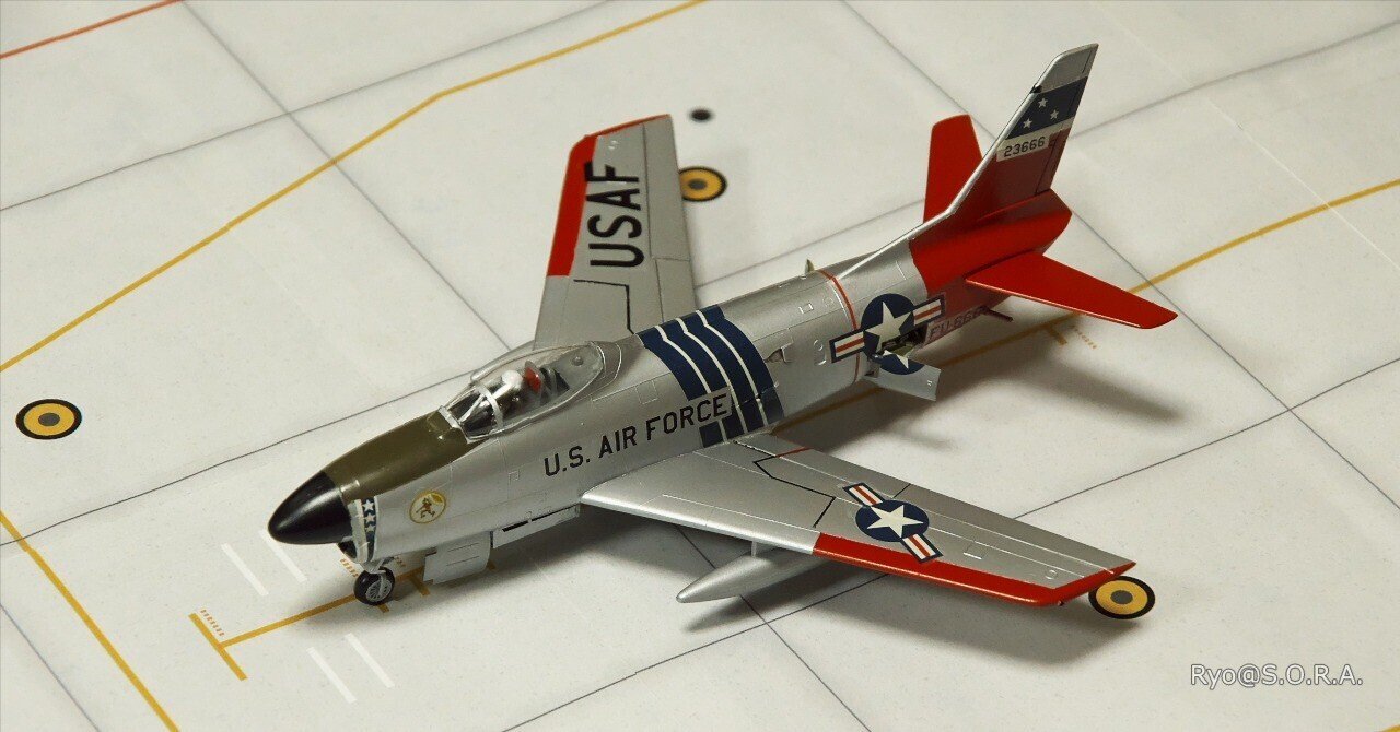 プラモデル製作記 MPC 1/72 F-86D｜Ryo@S.O.R.A.