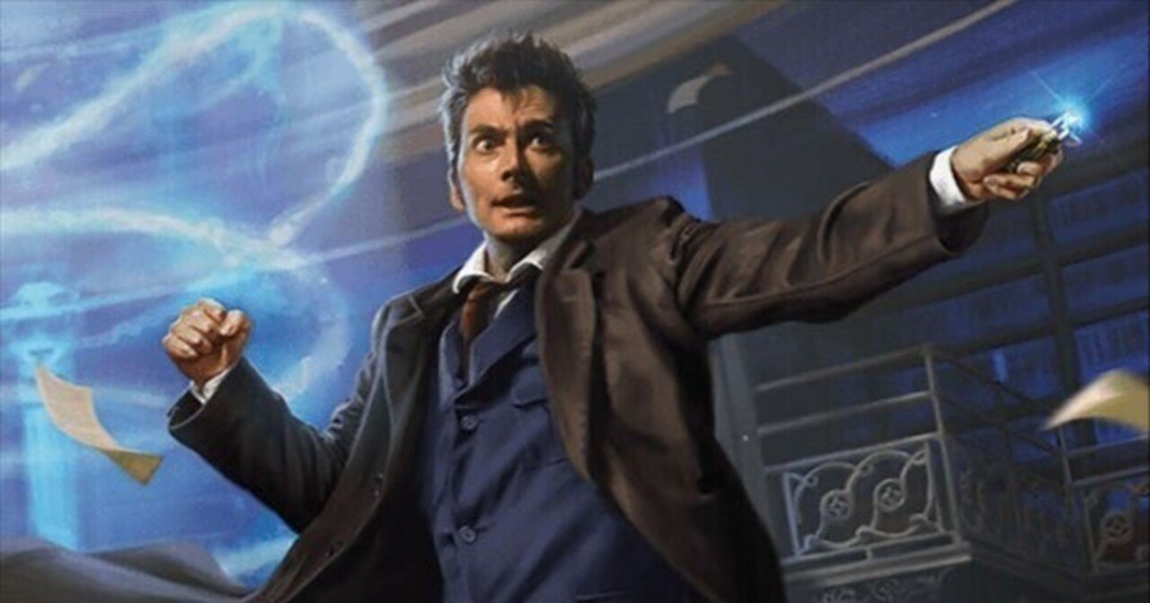MTG 10代目ドクター/The Tenth Doctor シリアルナンバー The Tenth Doctor (Serial Numbered) - Universes Beyond: Doctor Who