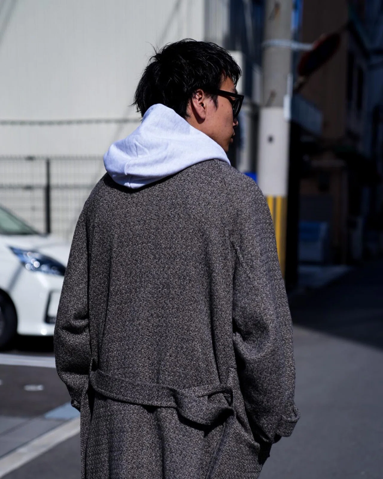 BLURHMS◇Ramie Wool 65 Coat コート/3/BLK/bROOTS23F3 blurhms 新作 