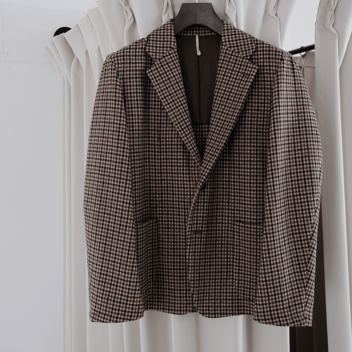 【カタログ掲載・美品】M'S GRACY ガンクラブチェックジャケット 金ボタン カタログ掲載・美品】M'S GRACY ガンクラブチェックジャケット