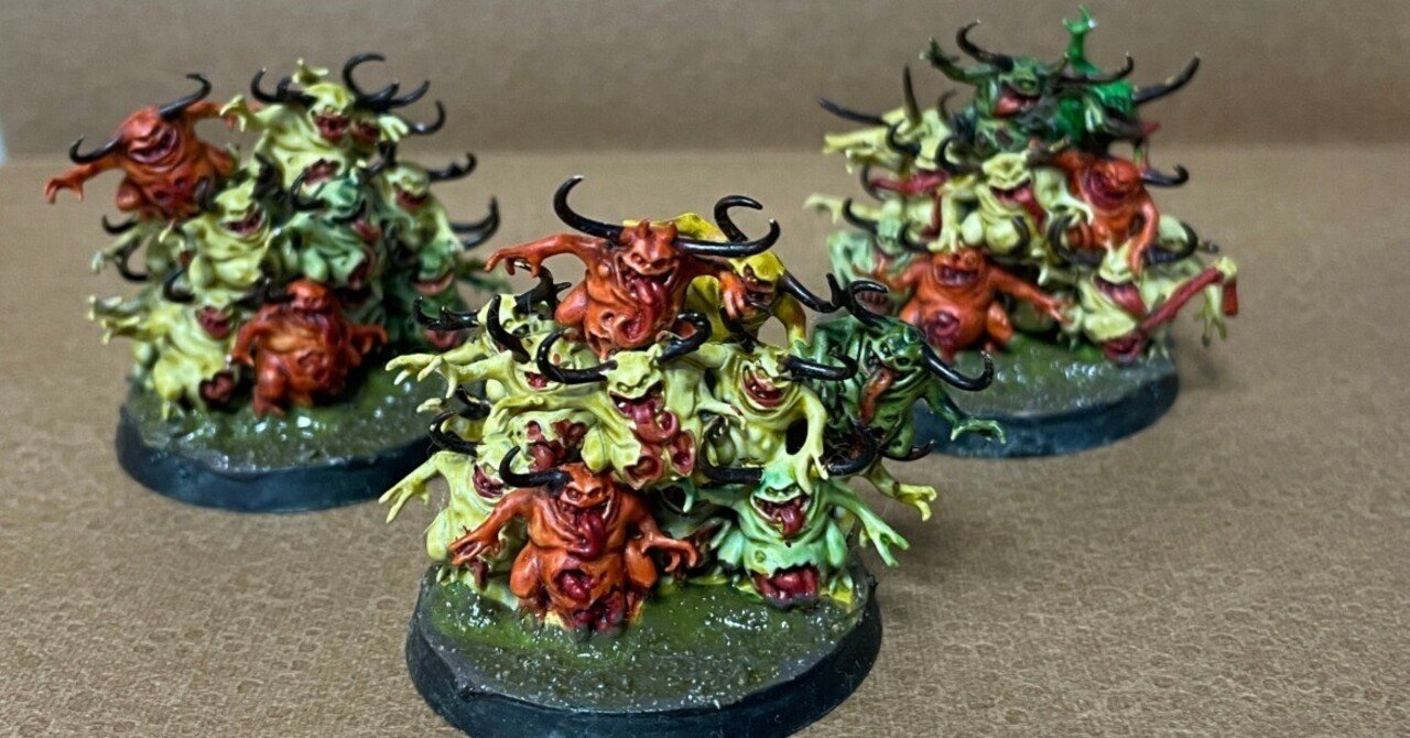 10版- ウォーハンマー40k：ナーグリングを推す｜mooning-nasu