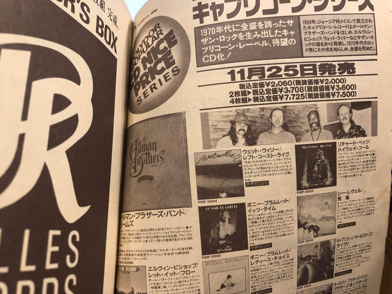サザン　レコード4枚 レコード・コレクターズ／特集：サザン・ロック｜Takeshi Tada