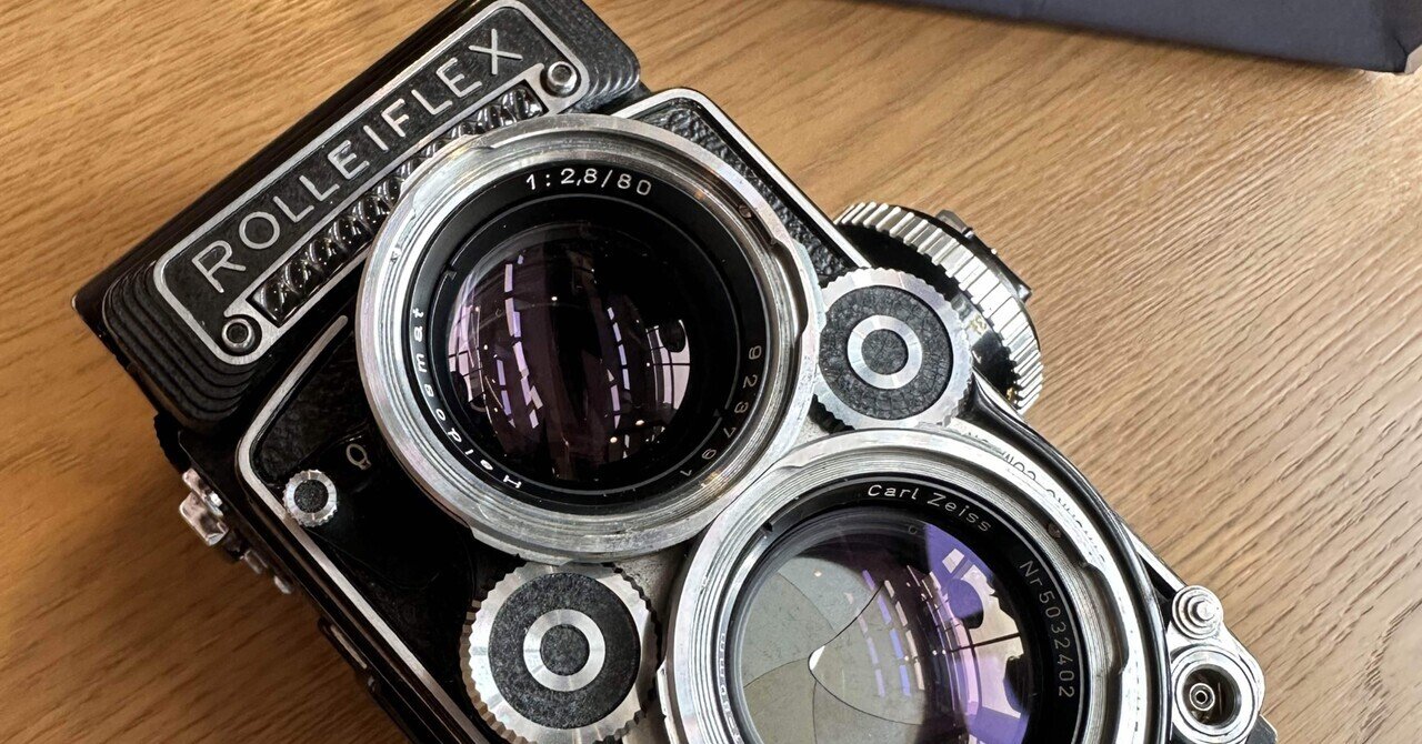 Rolleiflex 2.8Fを買った話｜小鳥遊宏太