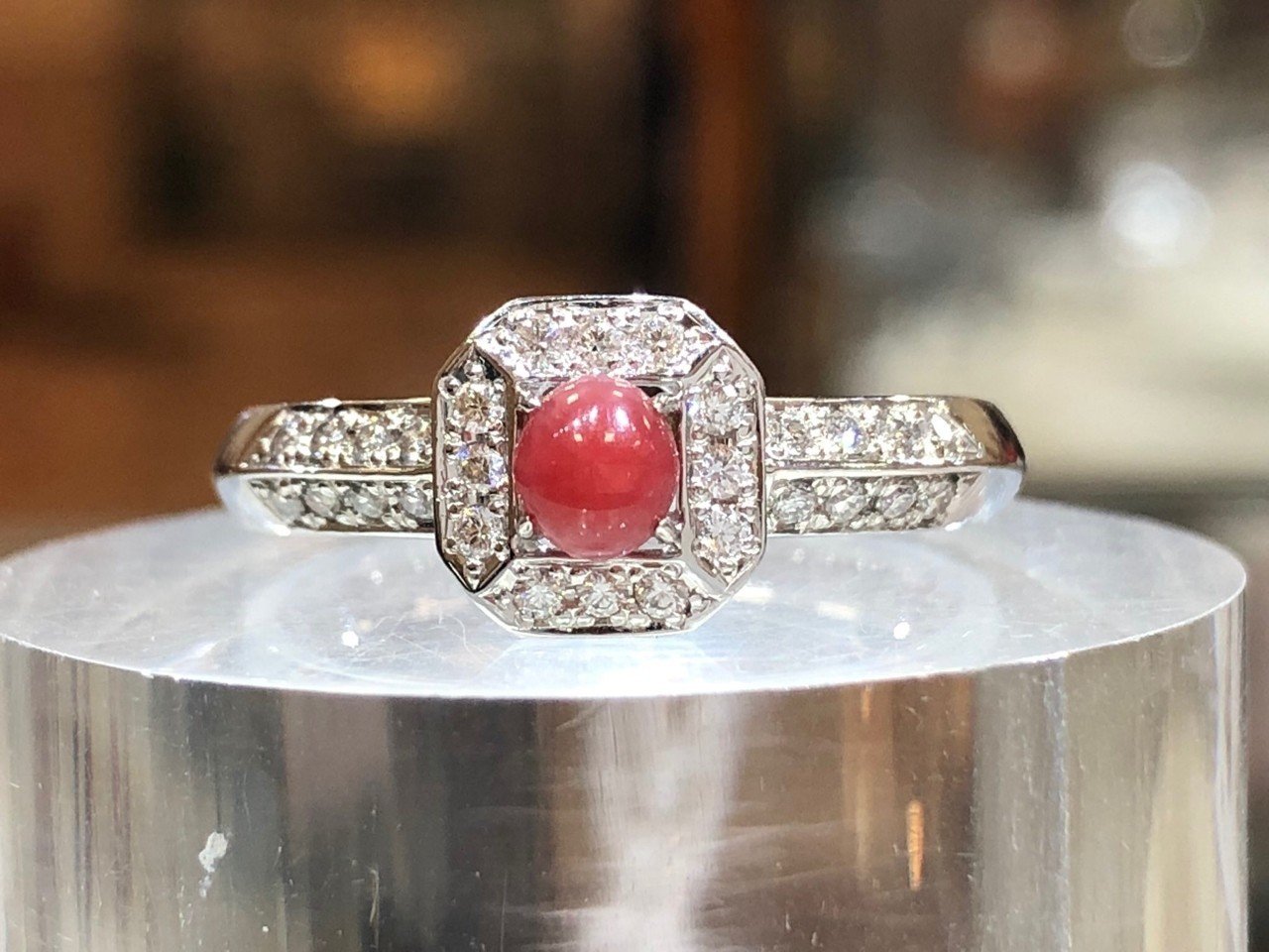 Ptコンクパール リング 鈴木雄太 愛知の宝石鑑定士 Note