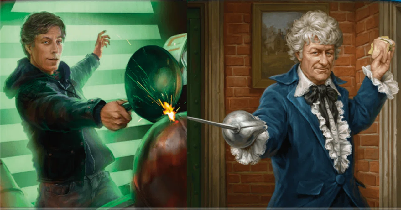 EDH《3代目ドクター/The Third Doctor》+《ダン・ルイス/Dan Lewis