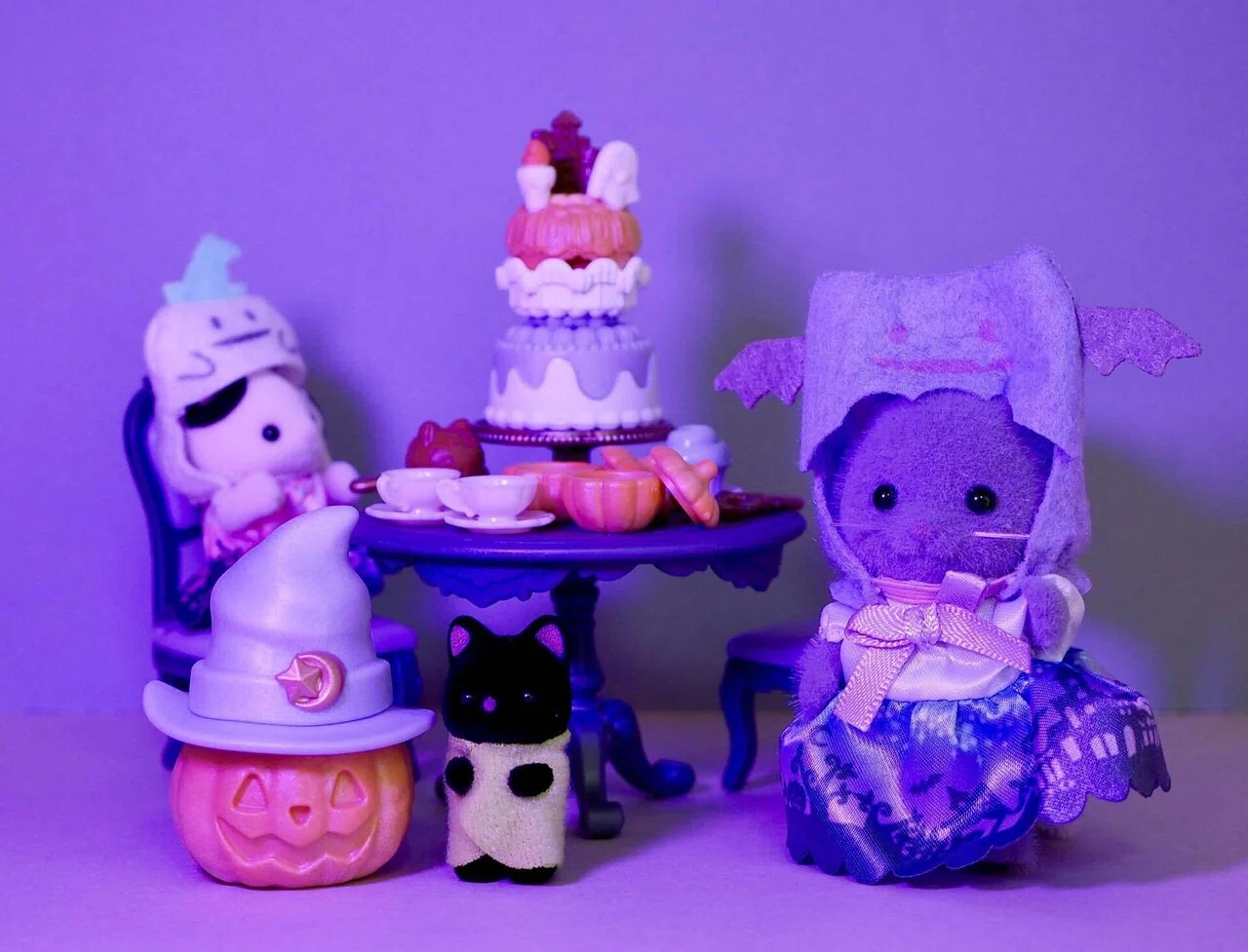 PR】ドキドキへんしん！ハロウィンパーティーセット【シルバニア