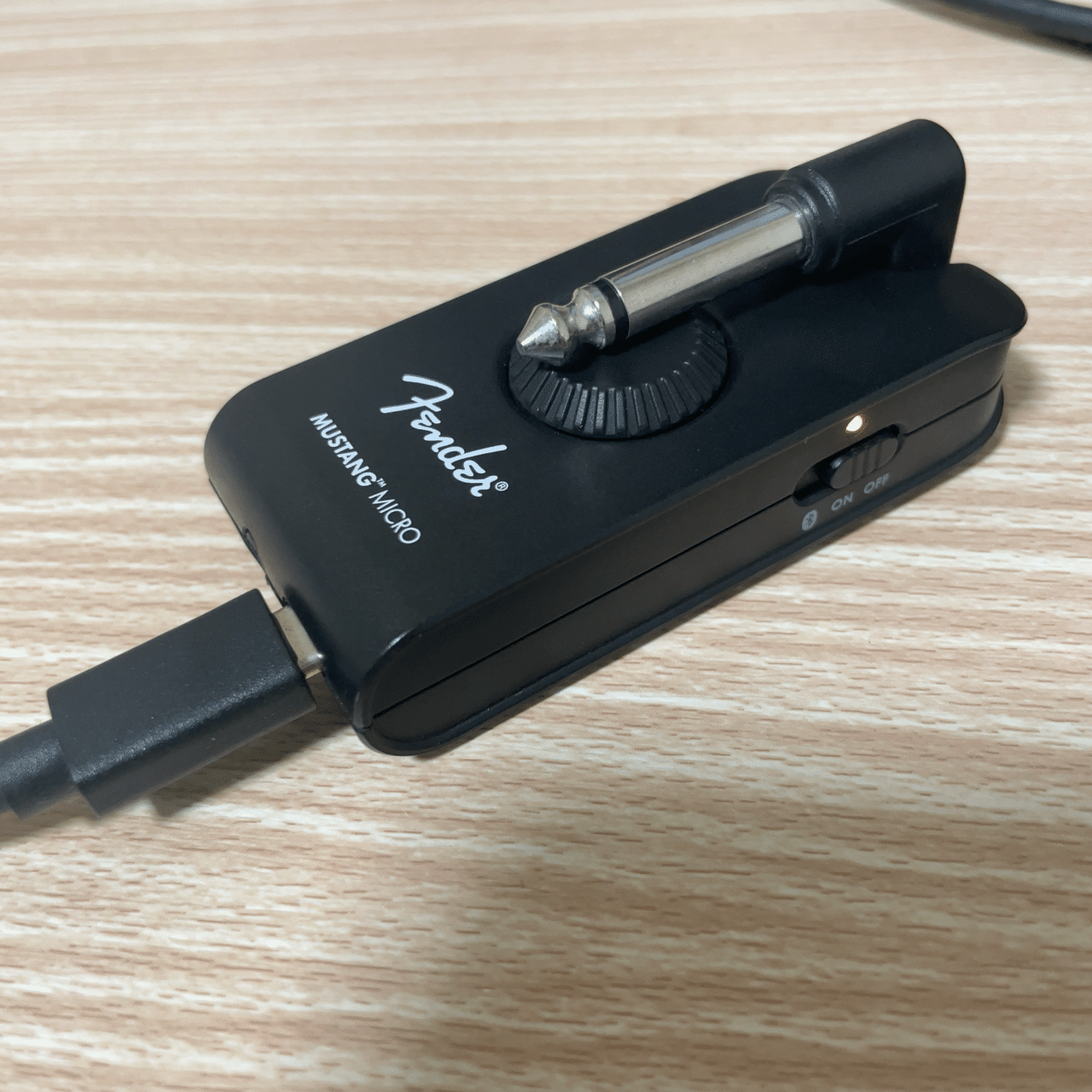 ギターアンプが要らない Fender Mustang Micro｜ドイのnote