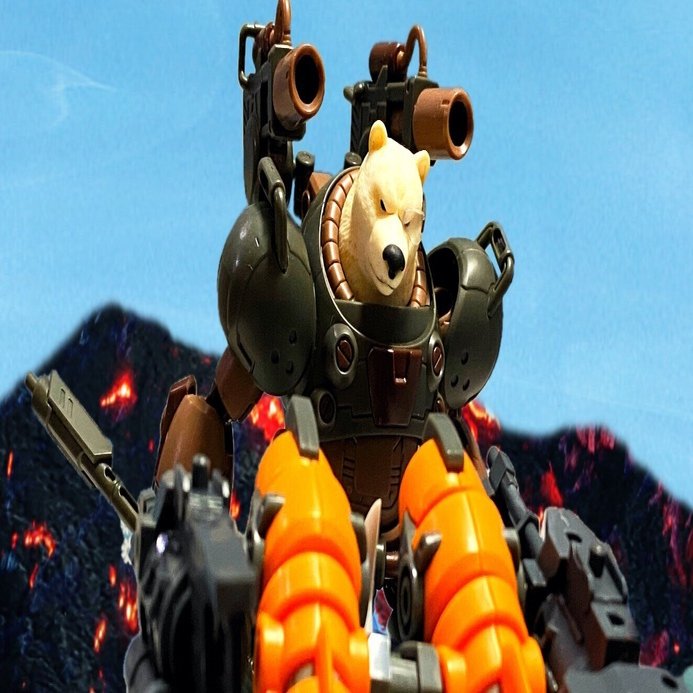 くまのプラモさん！中華の熊プラモを作った｜nyapoona