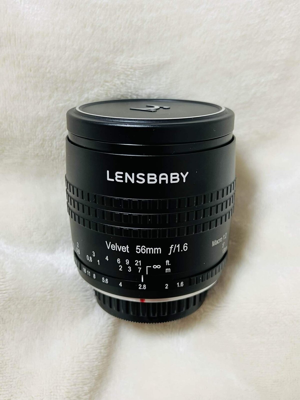 中古】Lensbaby ソフトレンズ Velvet 56SE 56mm F1.6 ニコンFマウント  