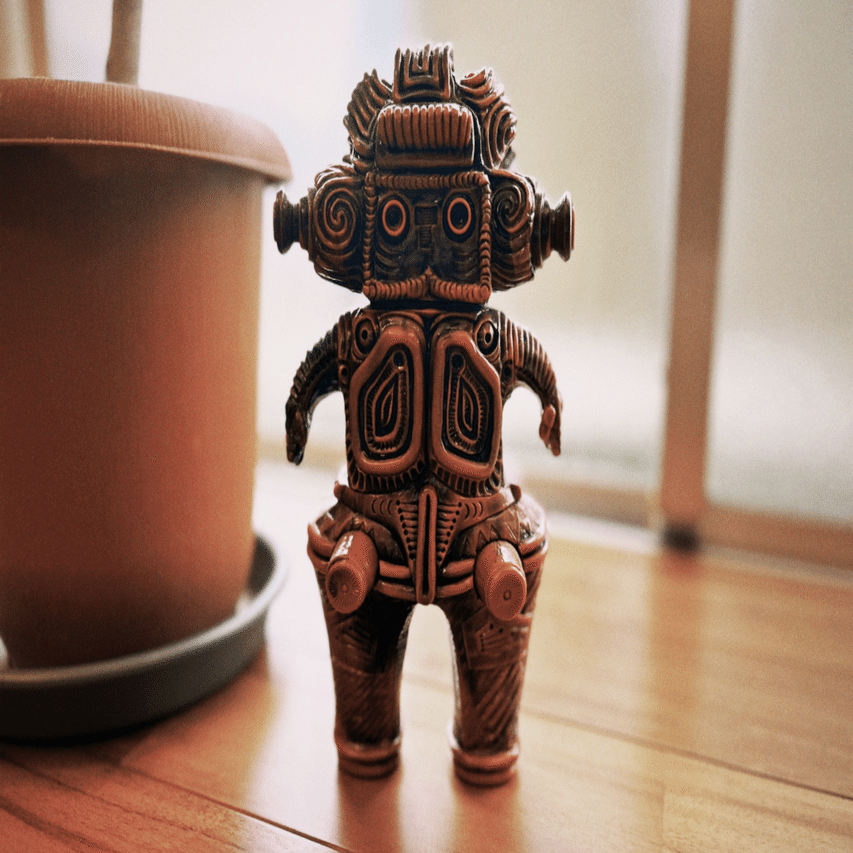 ぼくの持ち物（キングジョーモンのソフビ ）｜udondedon