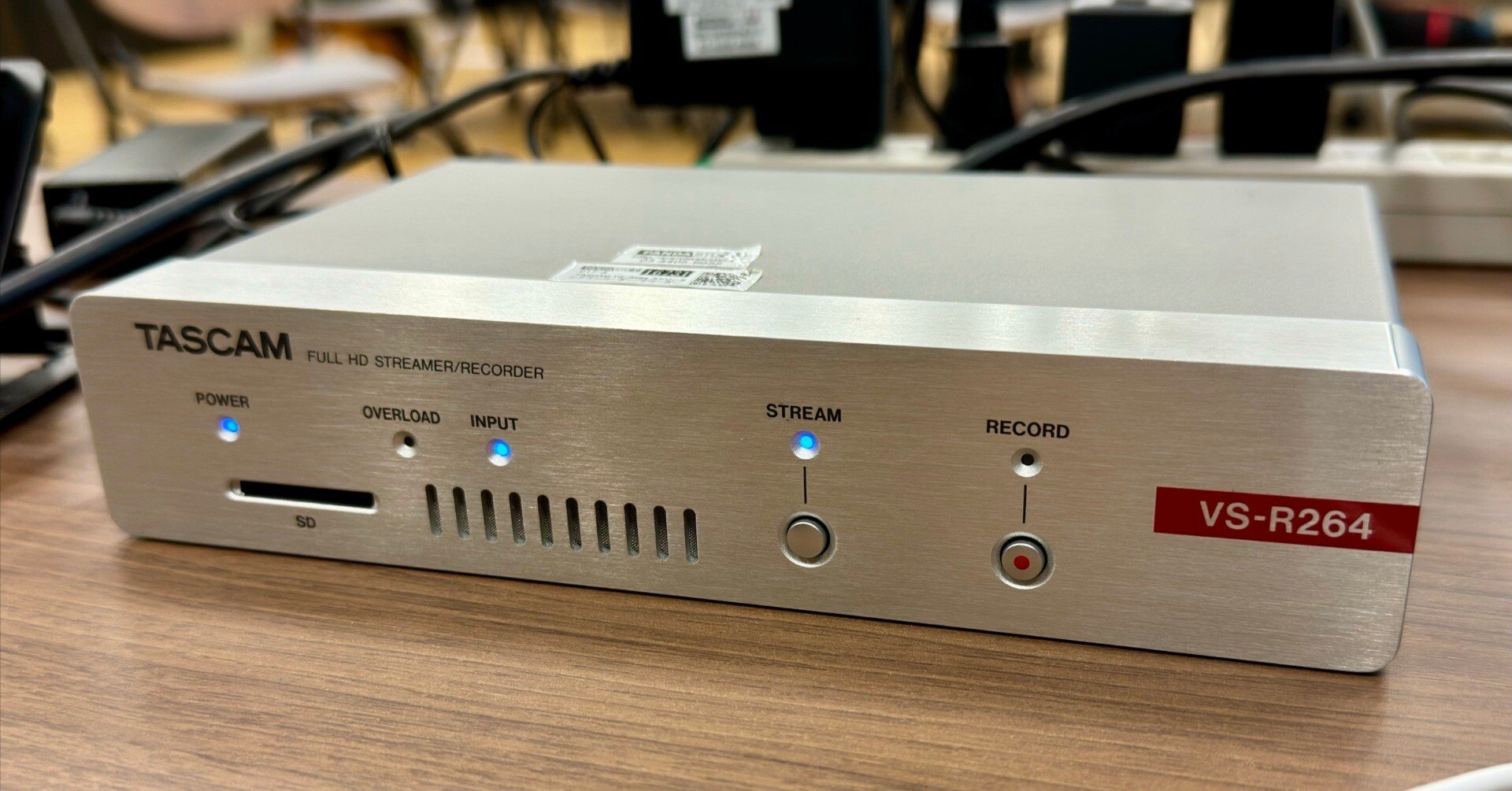 配信エンコーダー「TASCAM VS-R264」をテストしたお話｜松井