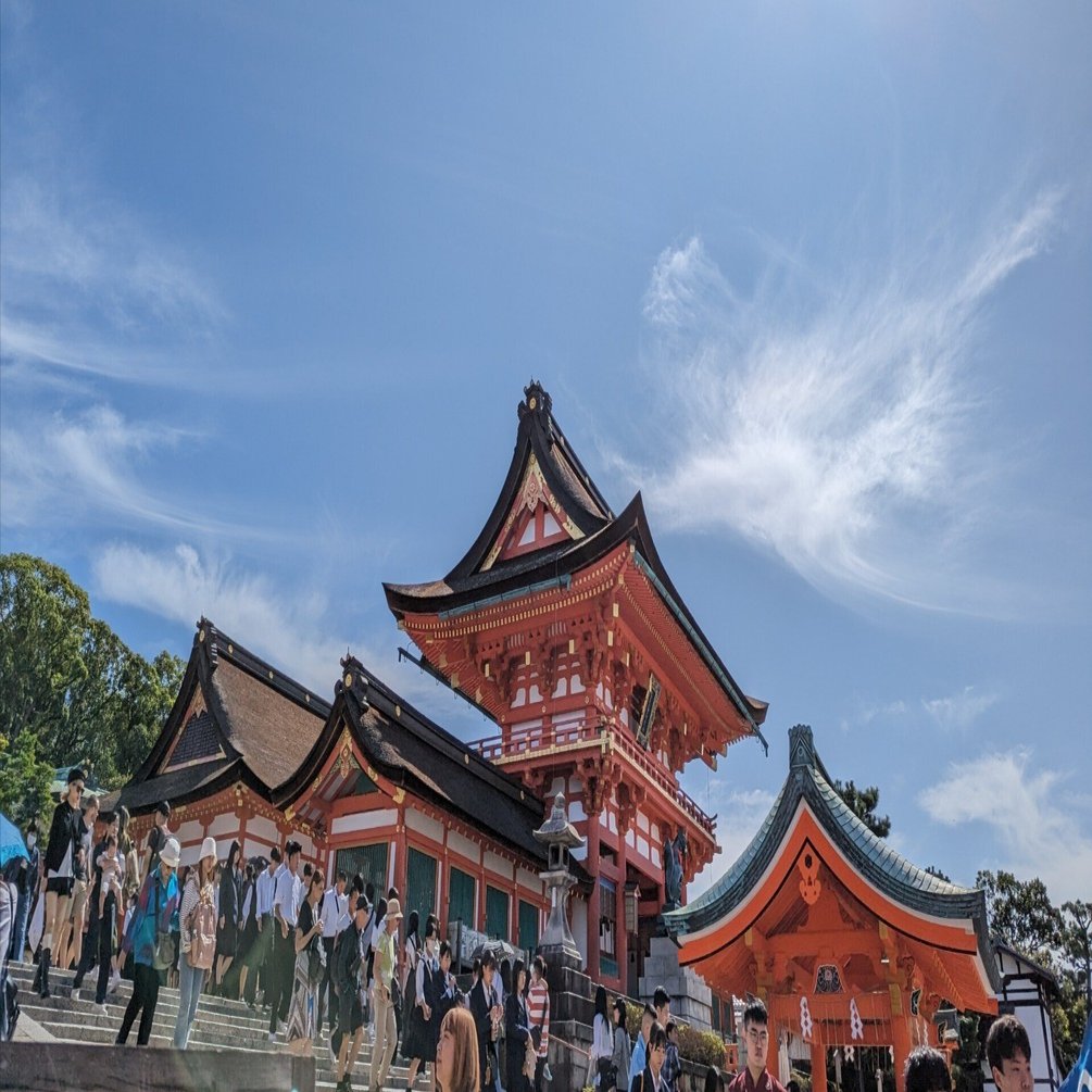 京都・伏見稲荷大社 【登り】山頂へ｜さりー