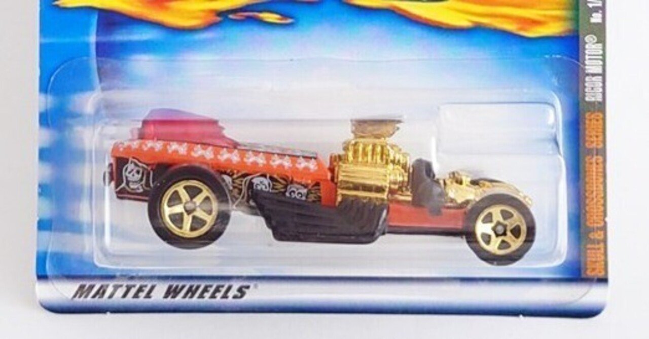 スパイロ　ホットウィール Hot Wheels ホットウィール (50104) 2001 [069] SKULL & CROSS