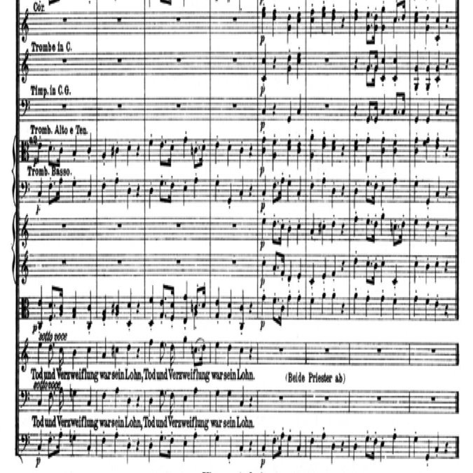 モーツァルト『魔笛』あれこれ③ 12段の五線譜｜城谷正博