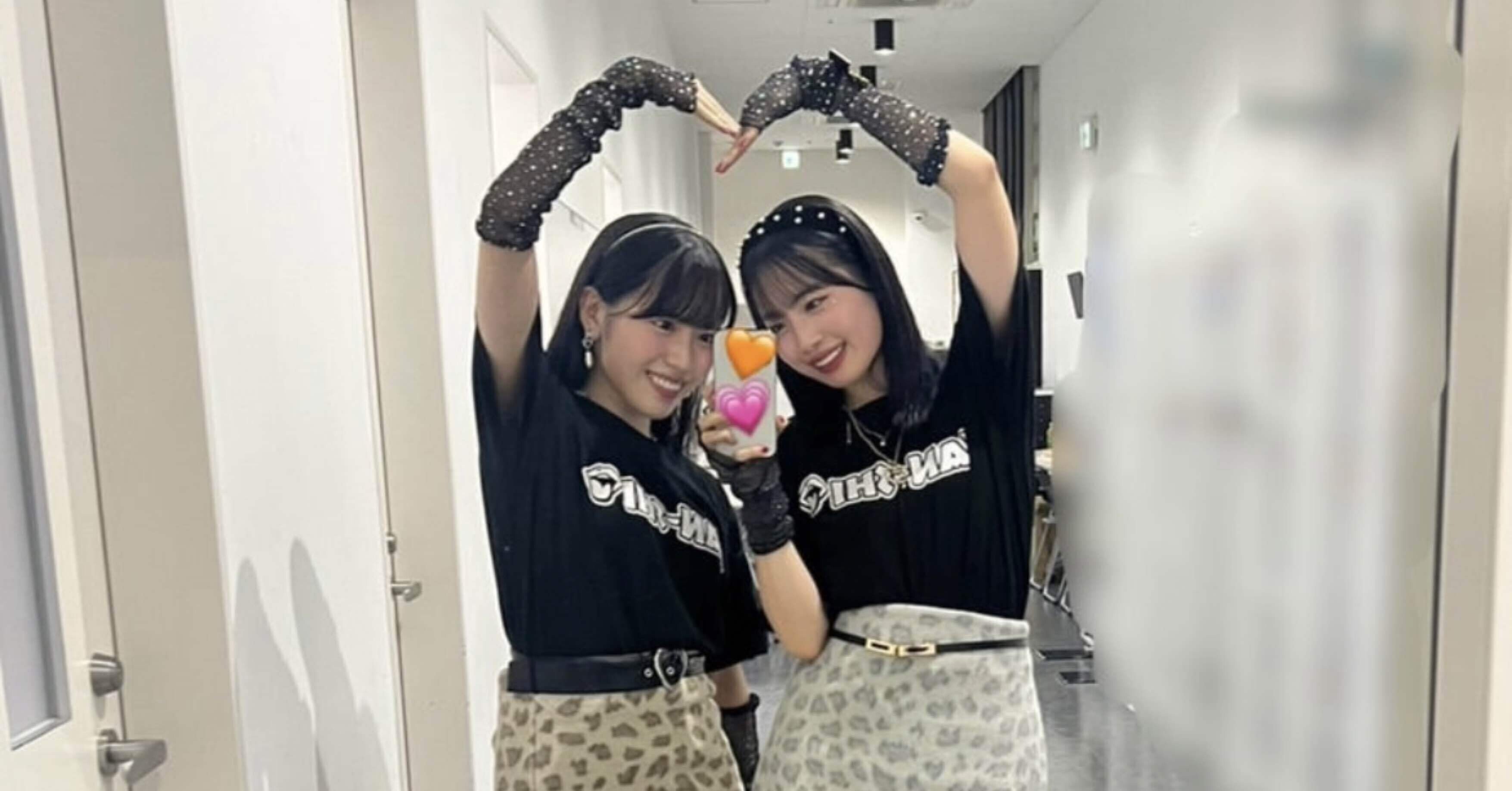 1月14日 東京 2shotチェキ会 染まる アンジュルム下井谷幸穂