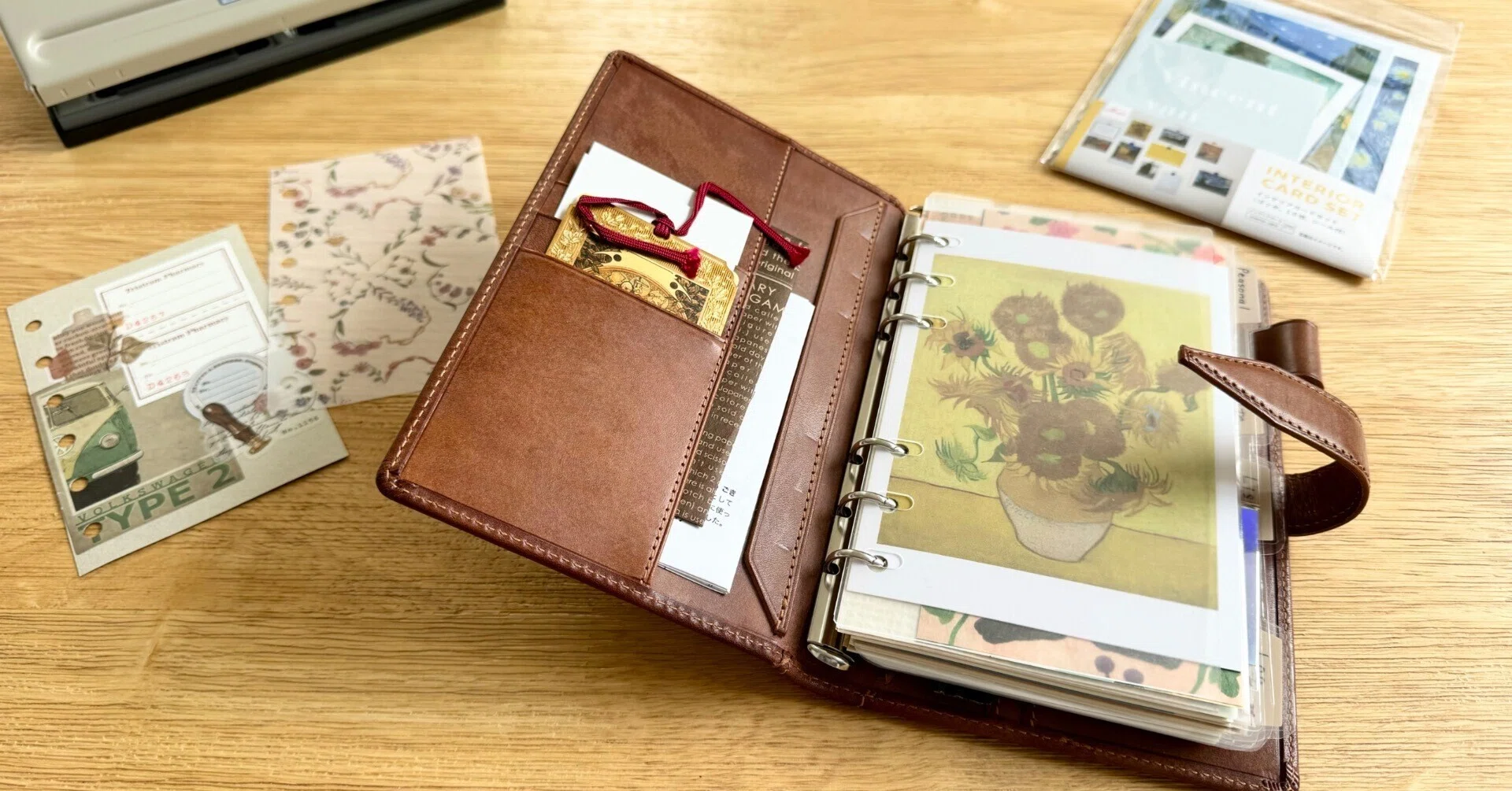 書くだけじゃないシステム手帳の楽しみ方～紙ものでリフィルいろいろ 