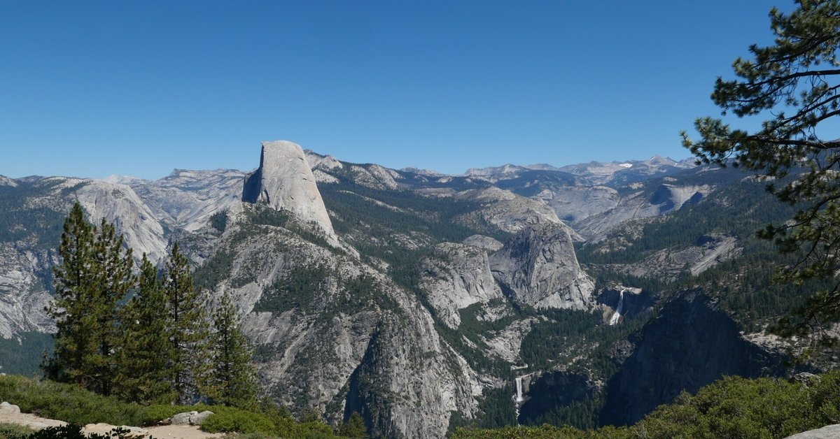 タイオガロードでヨセミテへ（Yosemite National Park