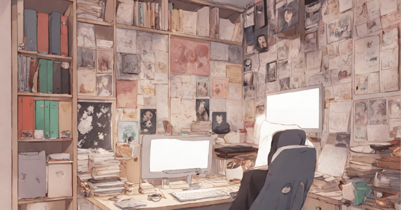 日記：部屋が片付かないオタク(同人誌編)｜MorningSea
