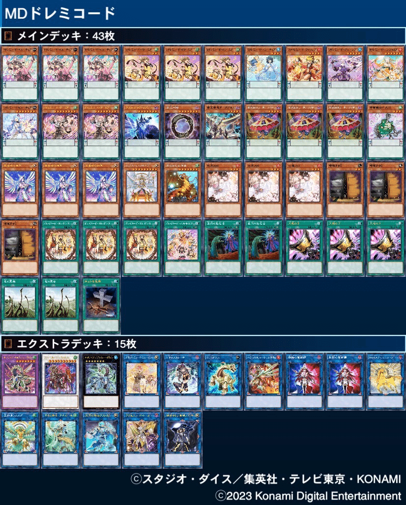 マスター1到達!つよつよドレミコードの構築解説!【遊戯王 マスター1到達!つよつよドレミコードの構築解説!【遊戯王