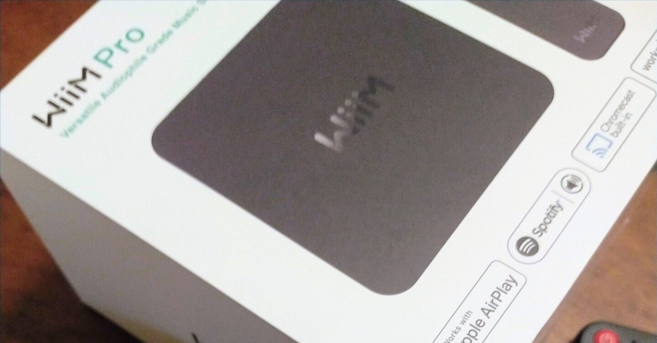 オーディオ・レシーバーWiiM Pro備忘録｜栗原泉/Izumi Kurihara