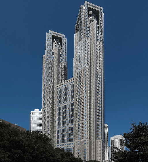 東京都庁舎　建築本２冊 東京都庁舎 / 丹下 健三/都市・建築設計研究所【監修】/光武 利