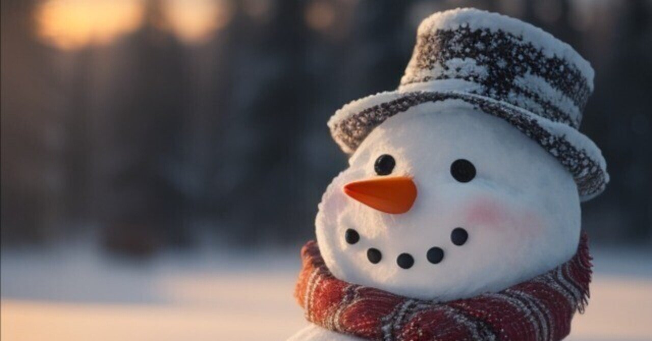 ♡落ちてきたプレゼントと見守る雪だるまトナカイさん ♡落ちてきたプレゼントと見守る雪だるまトナカイさん