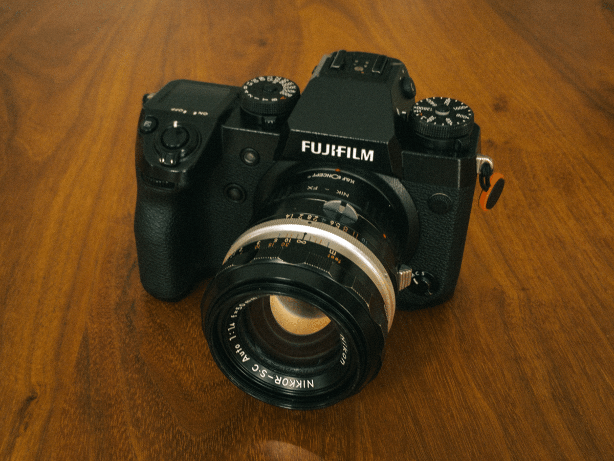FUJIFILM X-H1 Nikonオ―ルドレンズ Kマウントレンズ NikonとFujifilmと／Fujifilm X-H1レビュー｜マルナ