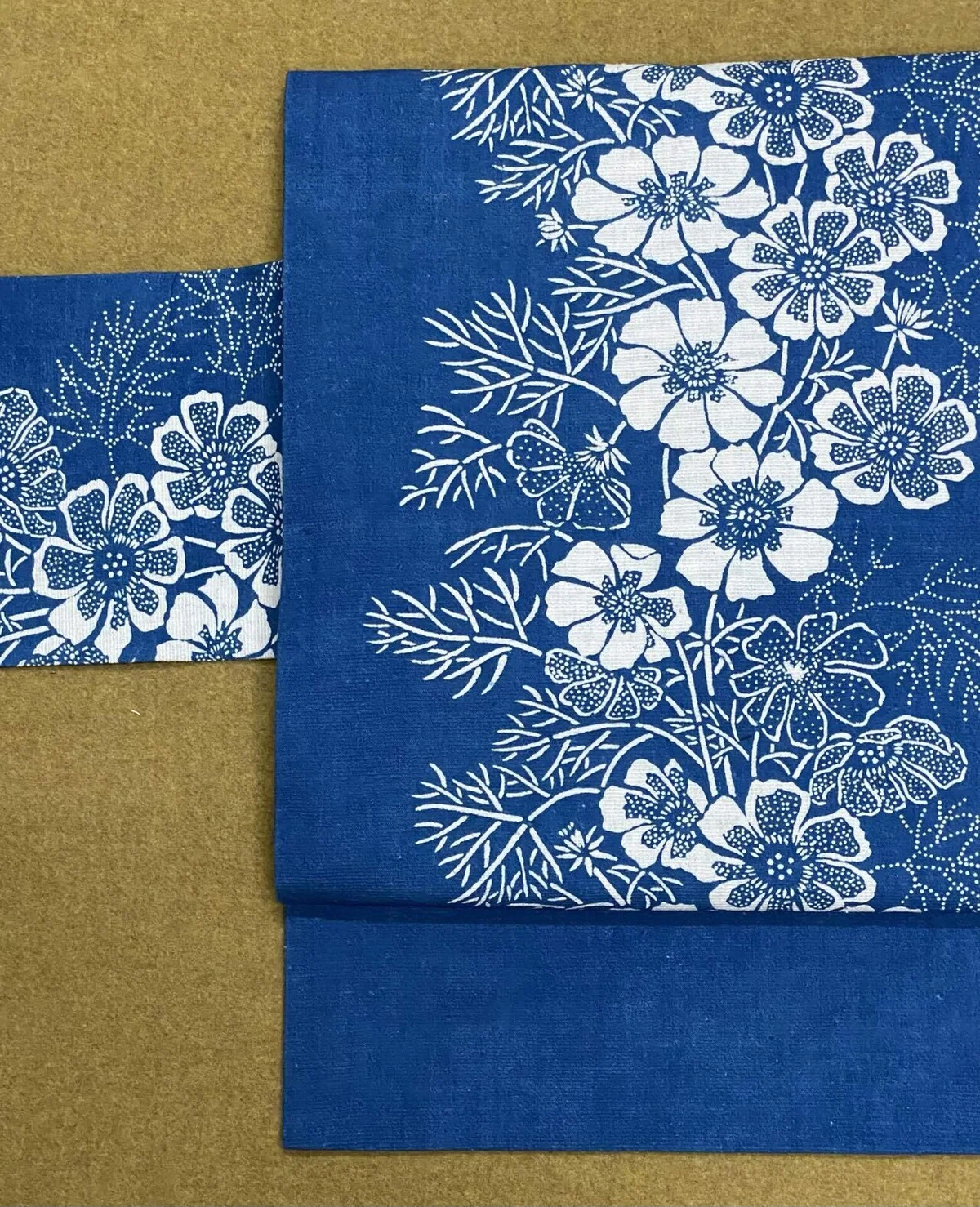 釜我敏子型絵染名古屋帯｜夢吉きもの
