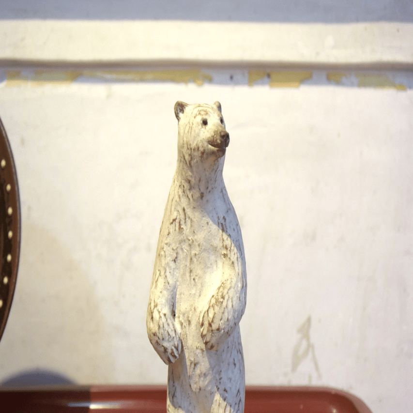 廣川智子　アート　動物置物　益子 廣川智子×岡﨑宗男 二人展｜長谷川敏明 BOOKS HASEGAWA