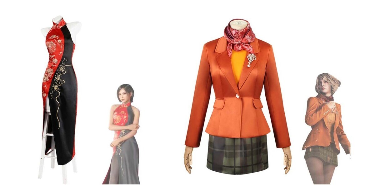 即日配送✴︎バイオハザードre4✴︎アシュリーコスプレセット バイオハザードRE:4 アシュリー・グラハム コスプレ衣装 即日配送