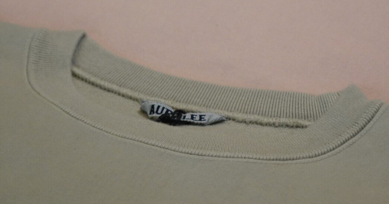 AURALEE】を代表するアイテムのご紹介「SUPER MILLED SWEAT P/O