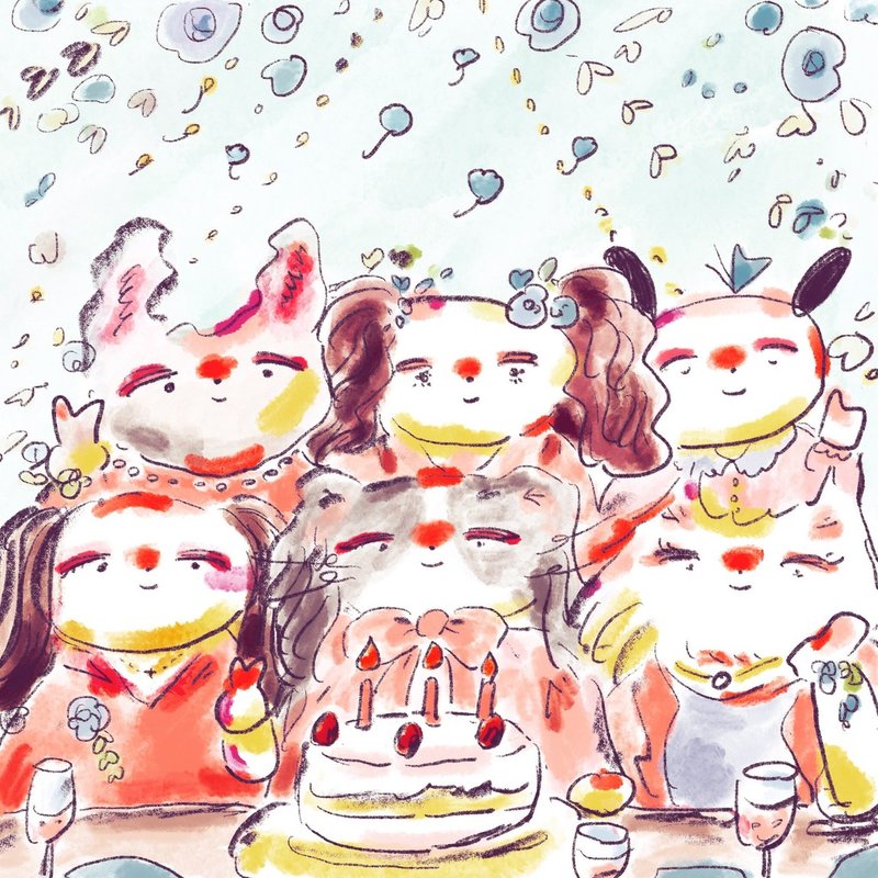 韓国のイラストレーターさんの作品がかわいすぎる件 Aoitatan Note