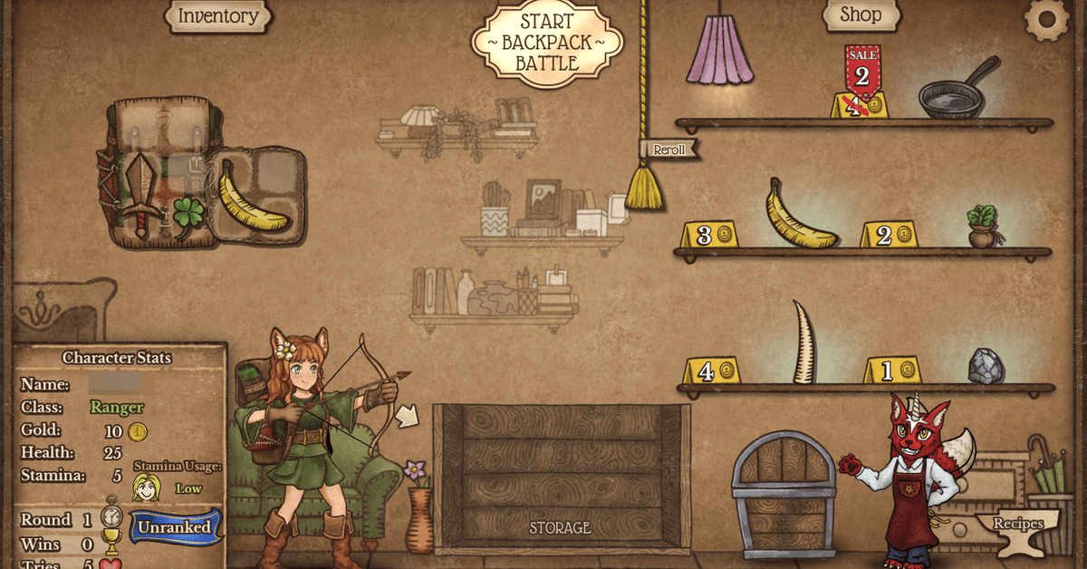 Backpack Battles 初心者むけ講座｜逆瀬川