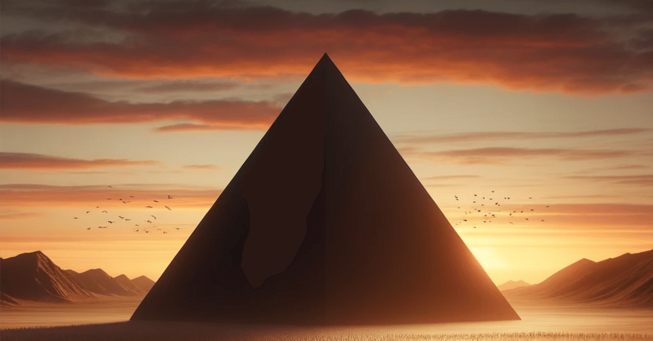 AI小説・『記憶のピラミッド：共存の時代へ』ピラミッド｜アヒルが