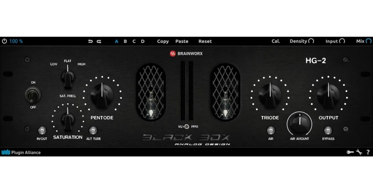 Plugin Alliance Black Box Analog Design HG-2 マニュアル 部分和訳