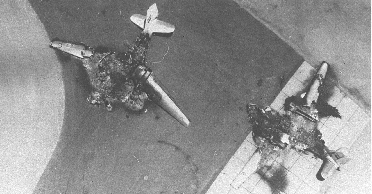 メモ 1967年の第三次中東戦争でイスラエルが実施した空軍による奇襲