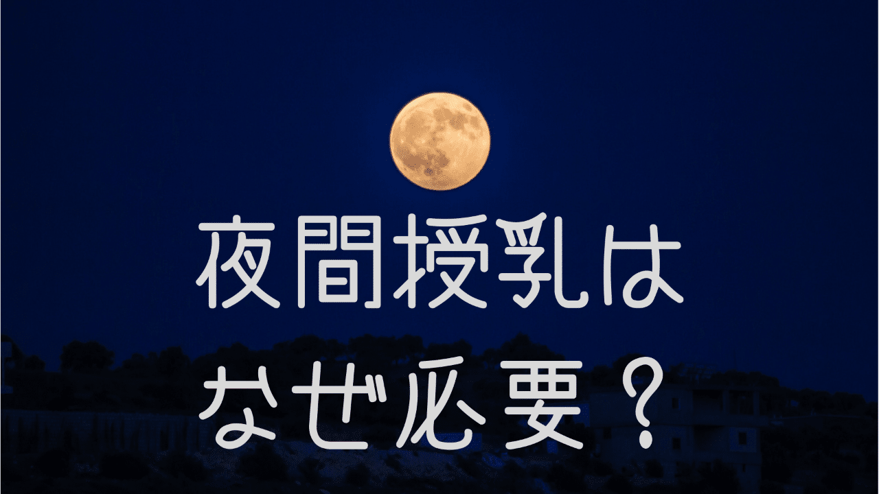 母乳育児を軌道に乗せるために 夜間授乳が大事なワケ みかこ Note