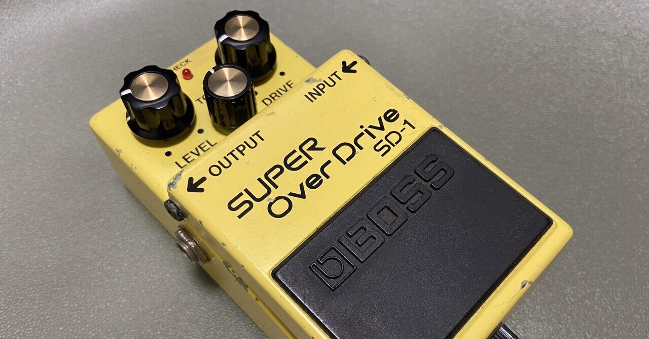 【１着でも送料無料】 超・超駆動壱」BOSS OD-1再現進化系ペダル by StudioJohnny ギター