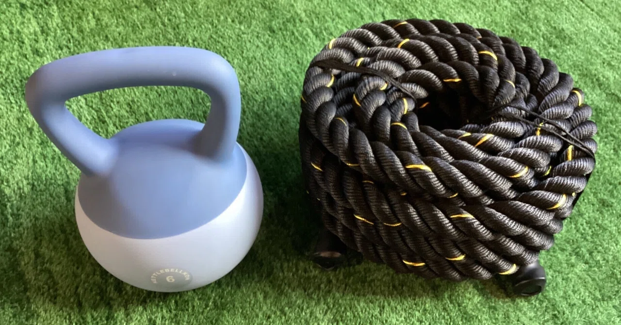 Kettlebell Rope Battle Ropes I Want to Make Popular @HOME. The Kettlebell Soul I Want ...