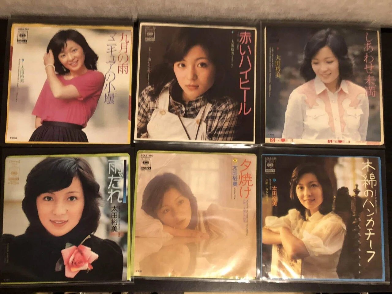 歌謡曲の7インチ盤｜Takeshi Tada