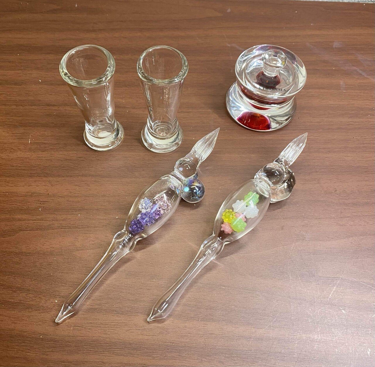 ガラスペン✒️ キッチン・日用品・その他 TOMAI ガラスペン 金平糖