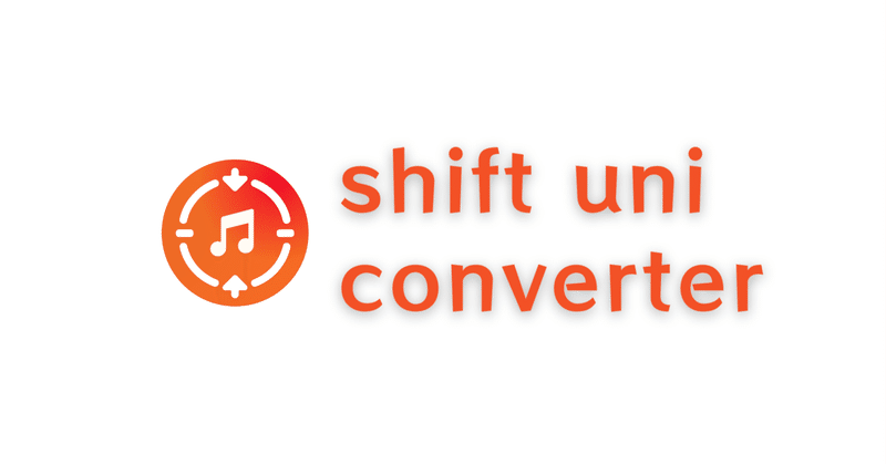 「shift uni converter」を作りました : Synthesizer VへのUSTファイルのインポートサポートツール