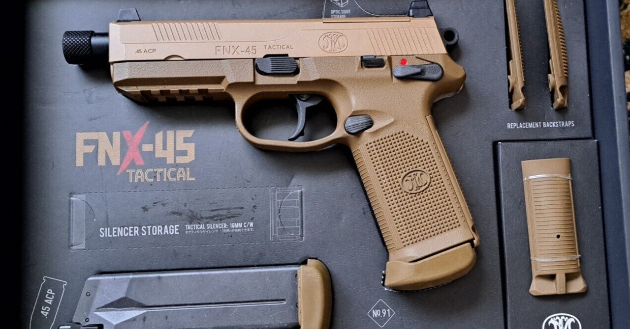 マルイ FNH FNX-45 Tactical れびゅ｜郭公