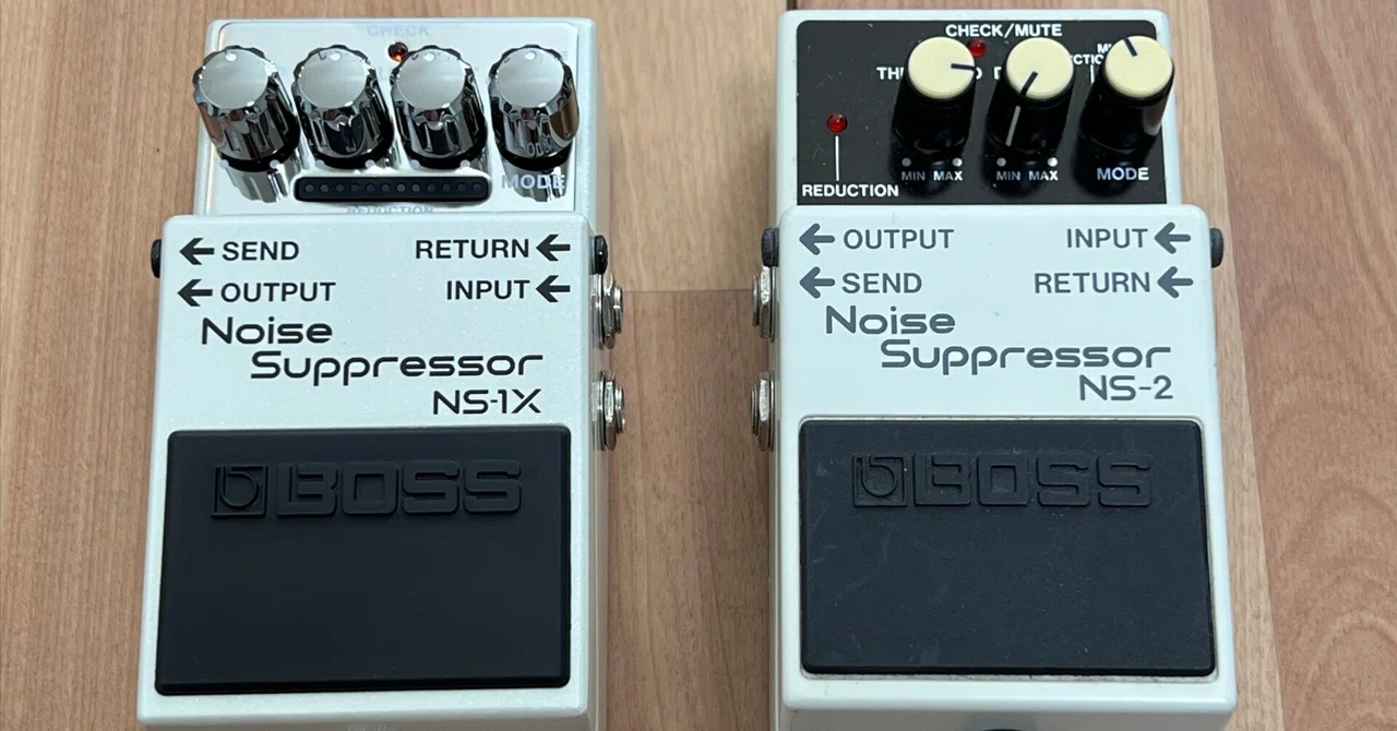 BOSS Noise Suppressor NS-1X ファーストインプレッション｜Croquette