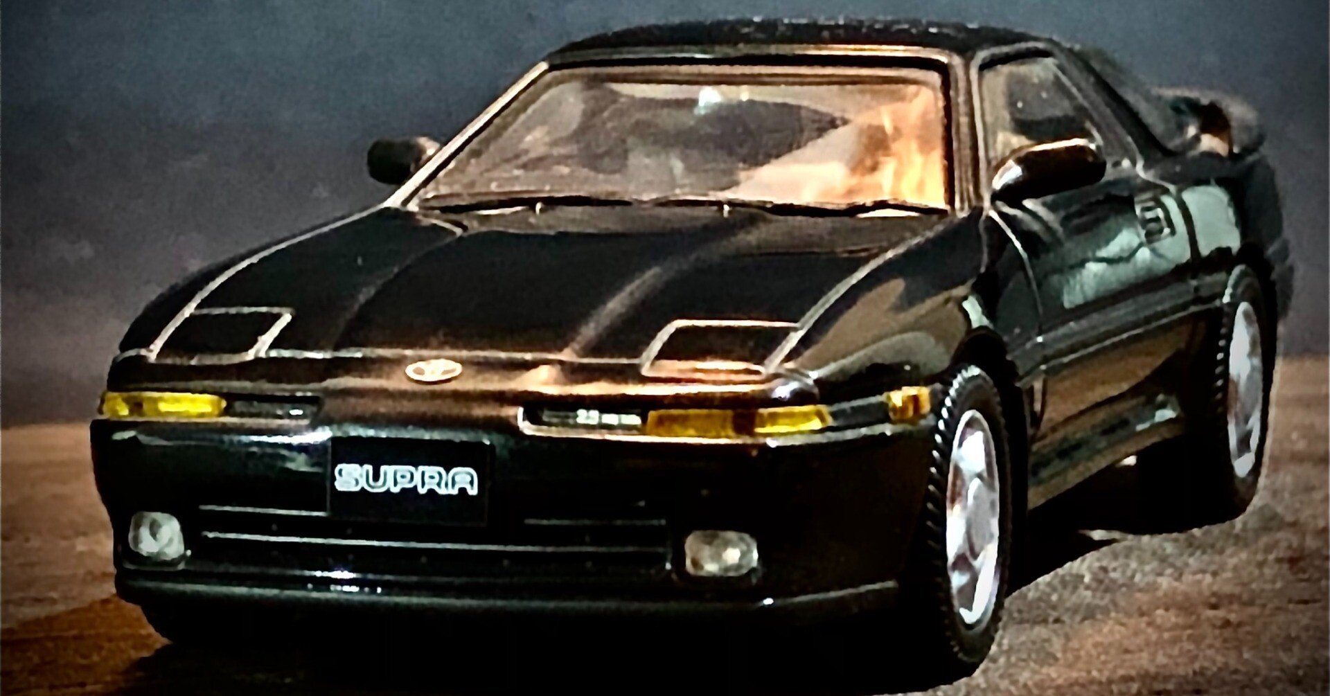 ■3台セット■　70系スープラ　ターボA黒　2.5R赤白　1/43 京商　限定品 京商 - 3台70系スープラ 3.0ターボA黒 JZA70 2.5R 赤白1/43 京商1の