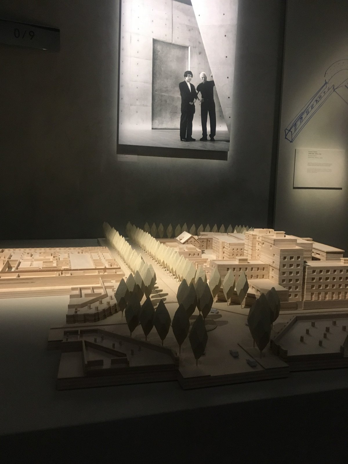 安藤忠雄『Tadao Ando: MOMA, New York』 安藤忠雄超全手稿模型展览。 TADAO ANDO YOUTH. #tadaoando